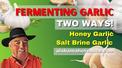 Fermenting Garlic - Two Ways!