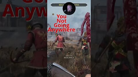 You Not Going Anywhere #chivalry2 #gameplay #hackandslash #mrandmrswolfgaming #shorts