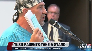 Parents take a stand against bullying