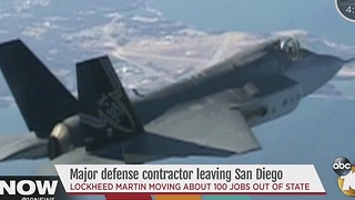 Lockheed Martin plans to leave San Diego, headed to CO