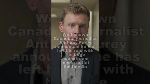 NEWSFLASH: Prominent Canadian Journalist QUITS Mainstream Media! Joins Independent Media!!