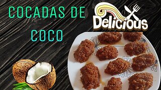 COCADAS DE COCO CON PANELA