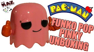 Pac Man Ghost Pinky Funko Pop Unboxing