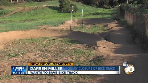 Families agree to temporary closure of bike track