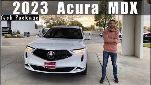 2023 Acura MDX Tech Package - luxury 3-row SUV