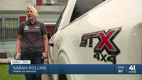 Kansas City woman explains how gas prices negatively impact her business