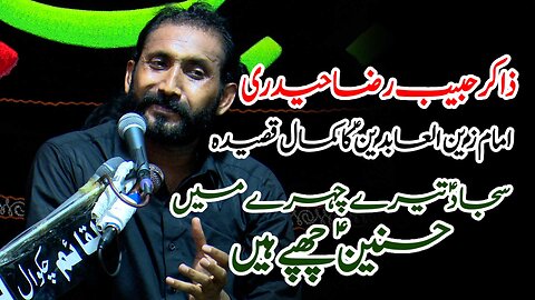 Sajjad Tere Chehray mae Hasnain Chupay hain | Zakir Habib Raza Haideri