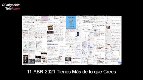 11-ABR-2021 Tienes Más de lo que Crees