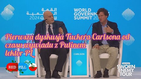 Pierwsza dyskusja Tuckera Carlsona od czasu wywiadu z Putinem Lektor PL