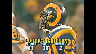 1986 Los Angeles Rams at Washington Redskins (Divisional Playoff)