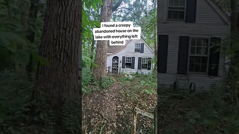 the owner of this abandoned house mysteriously dissappeared