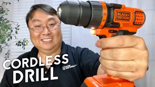 BLACK+DECKER 20V MAX Cordless Drill Unboxing