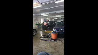 cleaning the AMG63s coupe