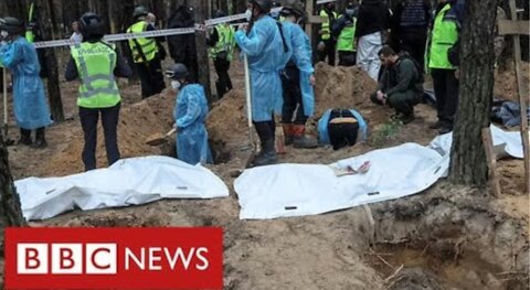 Russia accused of torture and murder after 450 graves found in east Ukraine - BBC News