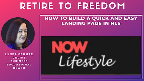 How To Build A Quick and easy Landing Page In NLS