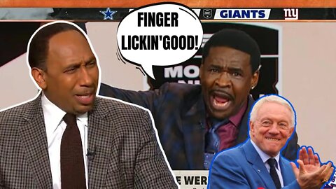 Michael Irvin Goes On EPIC "FINGER LICKING GOOD" Rant vs Stephen A Smith on ESPN First Take!