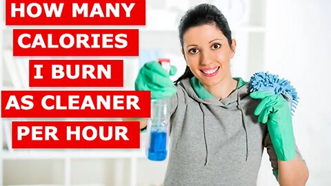 How much calories cleaner burn per hour ??
