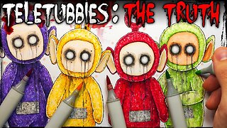 The true story behind Teletubbies #teletubbies #scary #horror #truestory