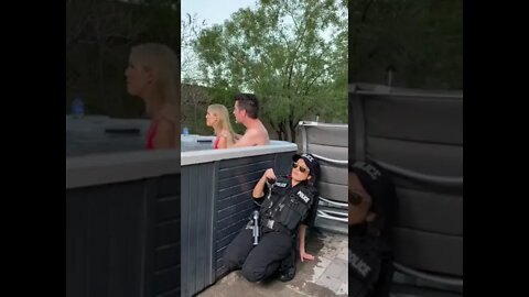 Hottub cheaters try NOT to get CAUGHT!