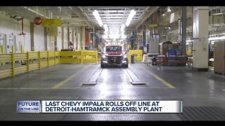 Last Chevy Impala comes off line at Detroit-Hamtramck plant