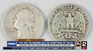 Looking for owner of 59 Washington quarters