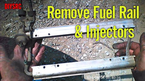 Remove LT1 Engine Fuel Rail And Fuel Injectors