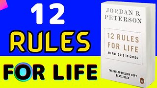 Summary Of 12 Rules for Life Book | 12 Rules for Life: An Antidote to Chaos | Jordan B. Peterson