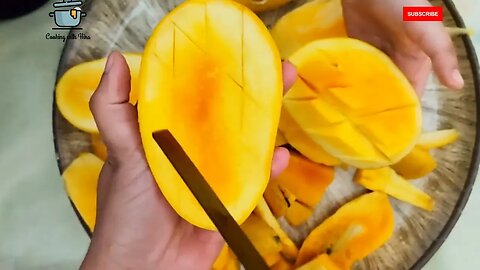 how to cut Mango perfectly@CookingWithHira