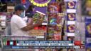 Kern County FIre Department goes over firework safety
