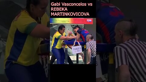 The Strongest Female Armwrestler Gabi Vasconcelos