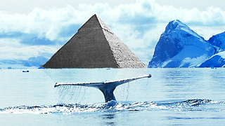 Secretary Of State visits alien UFO base Antarctica pyramid claims conspiracy theorist??