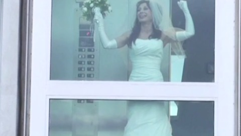 Funny Wedding Day Fail | Bride Stuck In Elevator