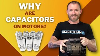Why Are Capacitors on Motors? What is Capacitive Reactance and Inductive Reactance?