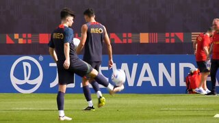 Portugal train day after Bruno Fernandes masterclass in 2-0 win over Uruguay