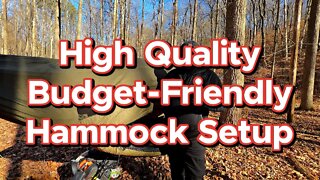 High Quality Budget - Friendly Hammock Setup
