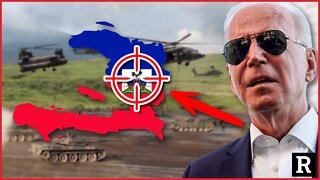 SO it begins, U.S. starts INVASION of Haiti with military force | Redacted with Clayton Morris