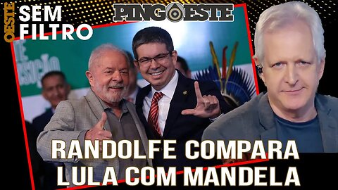 Senador Randolfe compara lula a Nelson Mandela