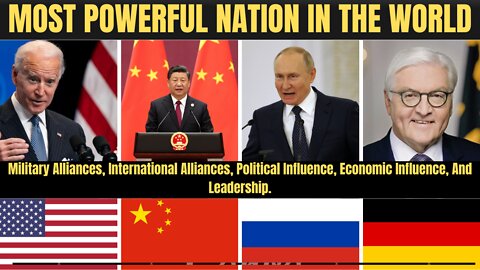 Most Power Nations In the World #china #us