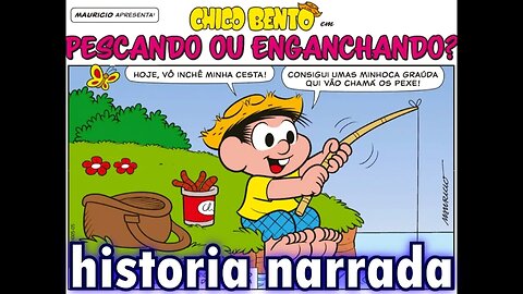 Chico Bento em-Pescando ou enganchando | Gibis do Rapha