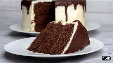 Amazing chocolate cake making recipe