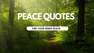 Peace Quotes for you