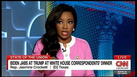 Rep Jasmine Crockett Let's The Truth Slip: People Won't Come Out & Vote For Biden