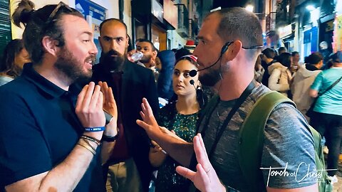 Packed bars and crowded streets hear the unashamed gospel of Jesus Christ in Bairro Alto, Lisbon