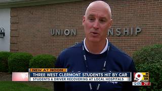 3 students hit by car at West Clermont High