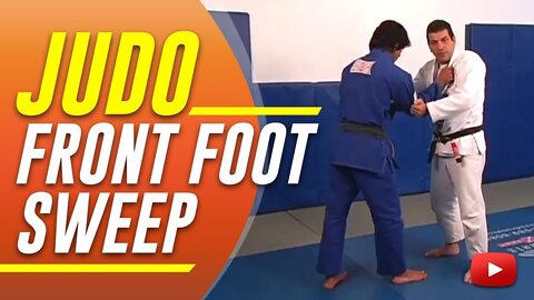 Judo Front Foot Sweep featuring Brazilian Jiu-Jitsu Master Marcus Vinicius Di Lucia