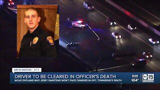 Driver to be cleared in Officer Townsend's death
