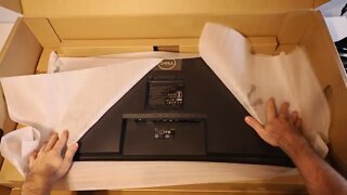 Dell C3422WE Videoconferencing Monitor Unboxing & Assembly