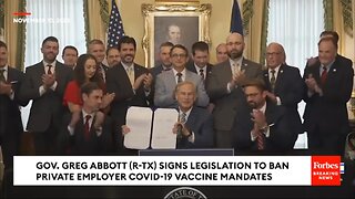 Too little too late: Texas Governor signs COVID-19 vaccine mandate ban