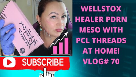 MESO WITH WELLSTOX HEALER PDRN AND PCL MONO THREADS 27G50MM! VLOG#70