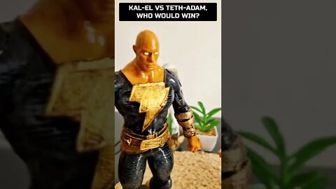 3D Printed Superman Vs Black Adam, who would win? #shorts #3dprinting #superman #blackadam